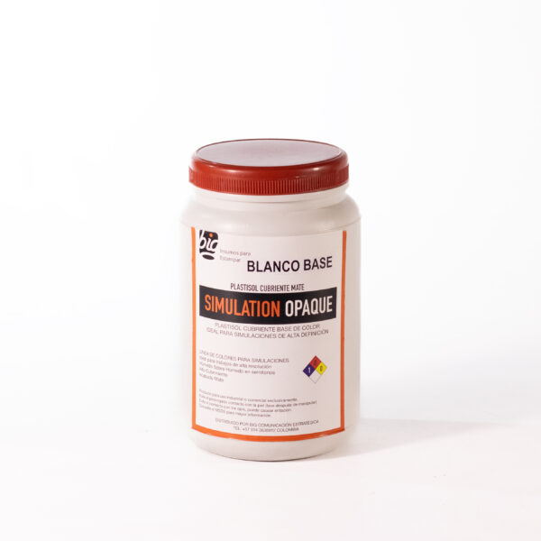 SIMULATION OPAQUE BLANCO BASE